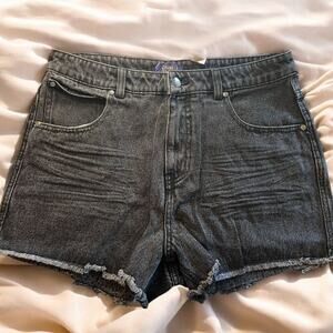 CAVALLI CLASS BY ROBERTO CAVALLI Women's Frayed Hem Denim Shorts - 10 - NWT